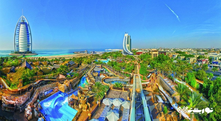 پارک آبی هتل جمیرا برج العرب